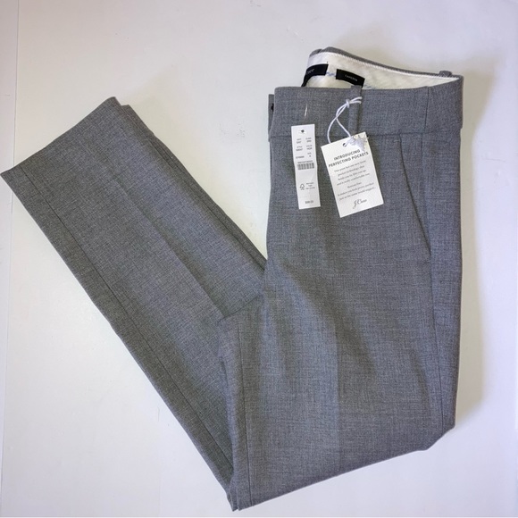 J.Crew Cameron Cropped Pants Gray 6